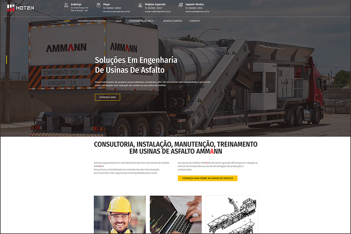 Usinas de Asfalto AMMANN